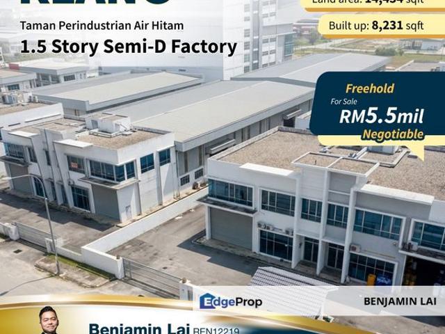 Warehouse for sale in Port Klang, Selangor