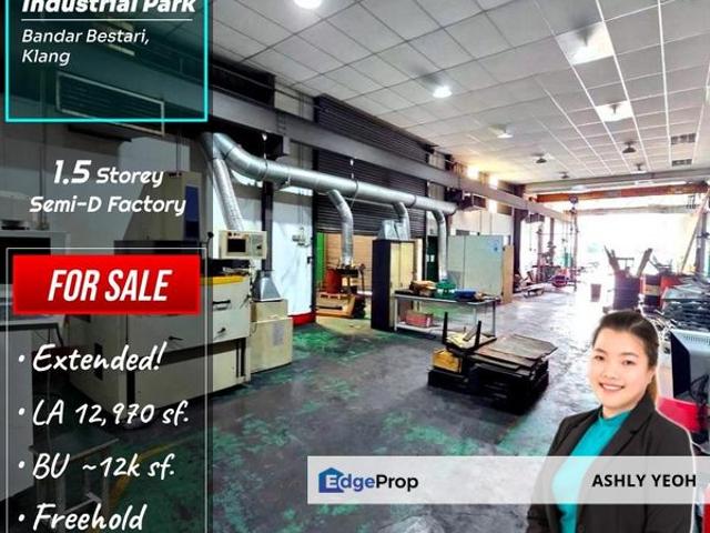 Warehouse for sale in Port Klang, Selangor