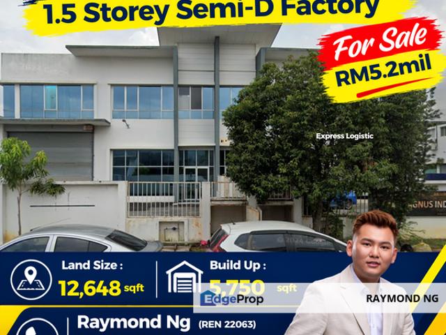 Warehouse for sale in Port Klang, Selangor