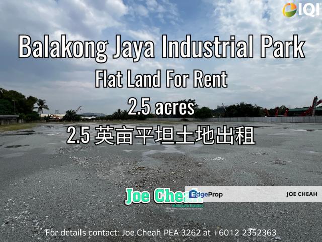 Warehouse for rent in Kajang, Langat