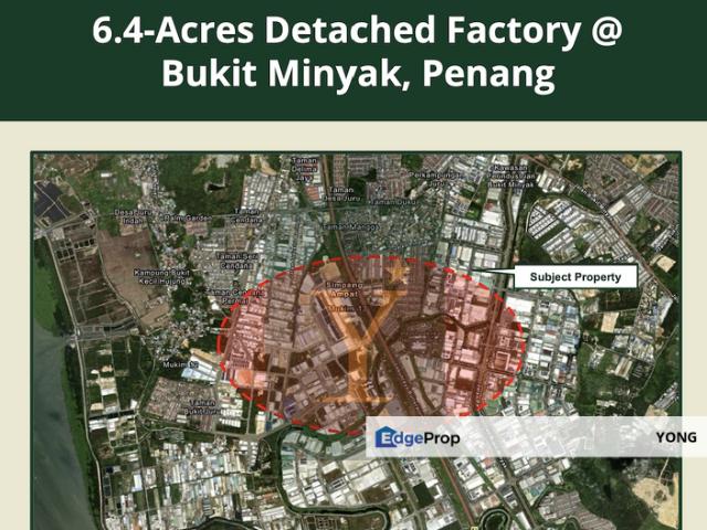 Warehouse for sale in Bukit Minyak, Seberang Perai