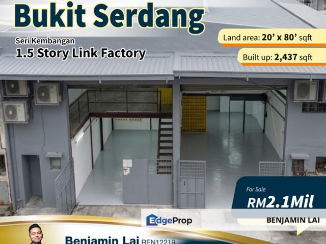 Warehouse for sale in Petaling, Subang Jaya