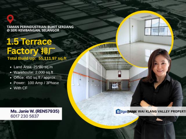 Warehouse for sale in Petaling, Subang Jaya