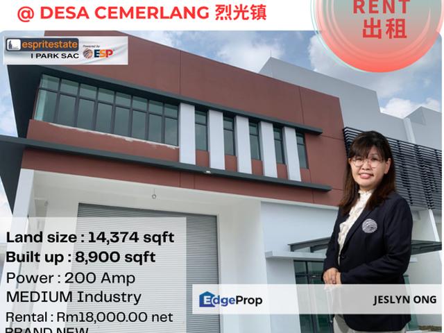 Warehouse for rent in Johore Bahru, Johor