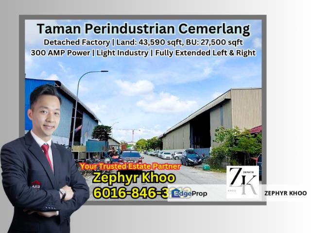 Warehouse for rent in Johore Bahru, Johor