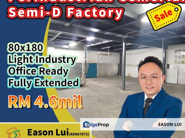 Warehouse for sale in Johore Bahru, Johor