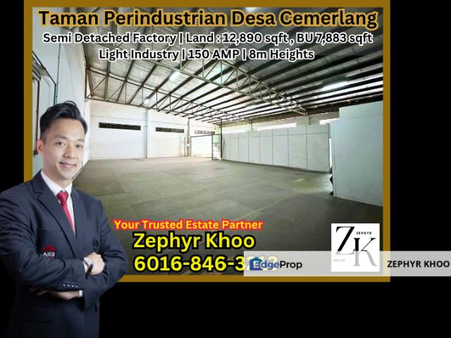 Warehouse for rent in Bukit Ledang, Johor