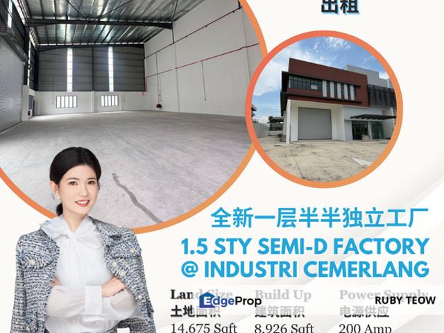 Warehouse for rent in Bukit Ledang, Johor