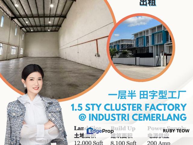Warehouse for rent in Johore Bahru, Johor