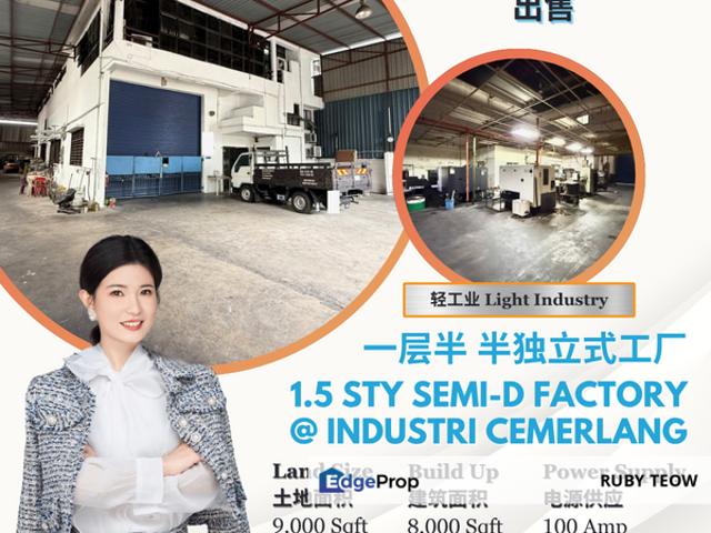 Warehouse for sale in Bukit Ledang, Johor