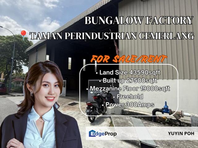Warehouse for rent in Ulu Tiram, Johor