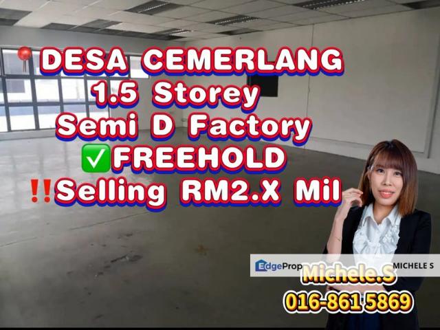 Warehouse for rent in Johor