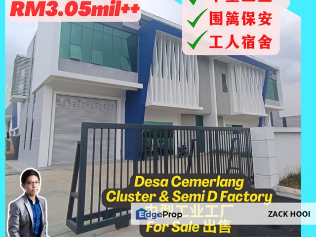 Warehouse for sale in Johor