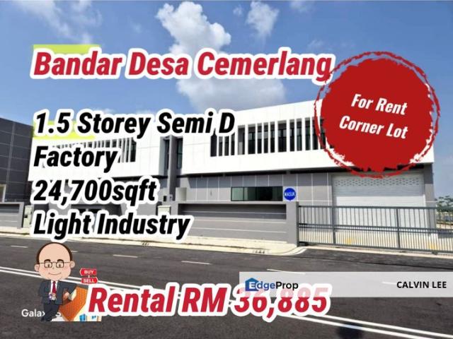 Warehouse for rent in Johor