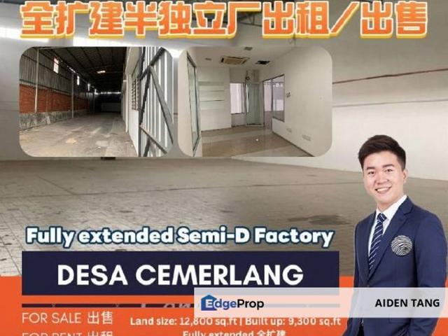 Warehouse for rent in Johor