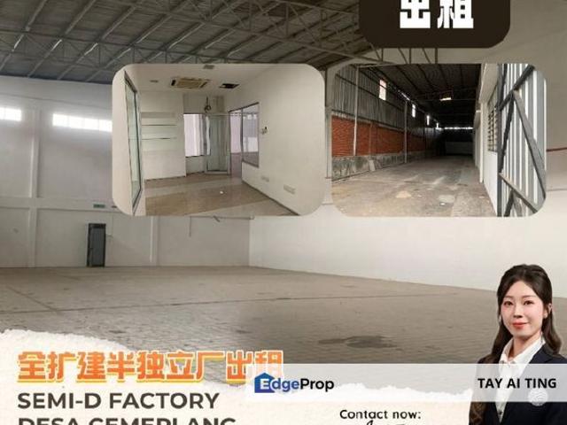 Warehouse for rent in Johor