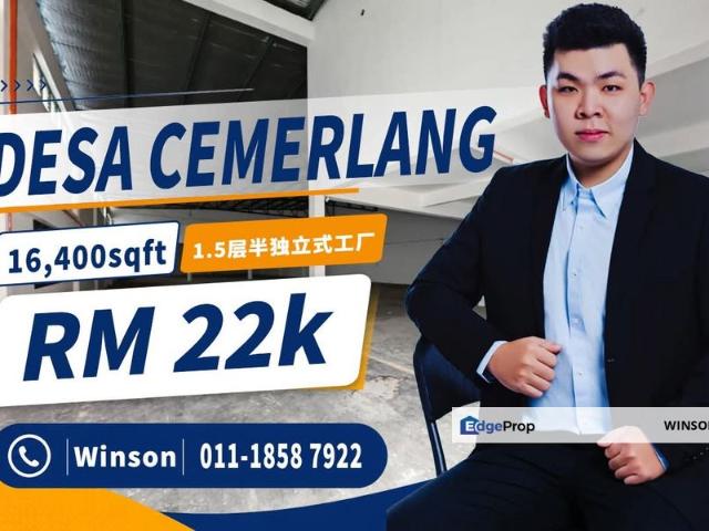 Warehouse for rent in Johor