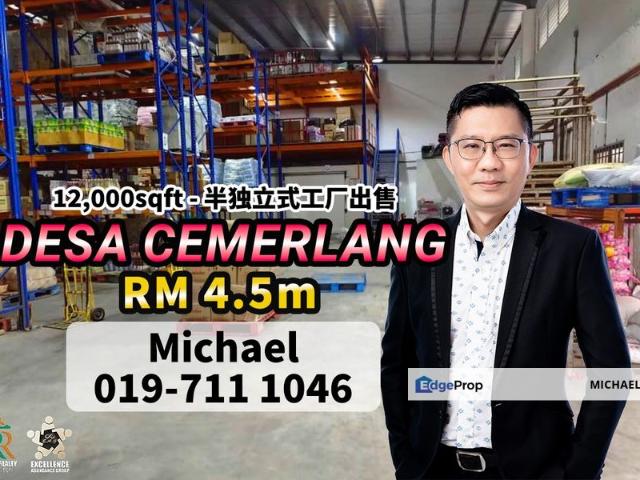 Warehouse for sale in Johor