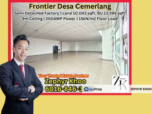 Warehouse for rent in Johor
