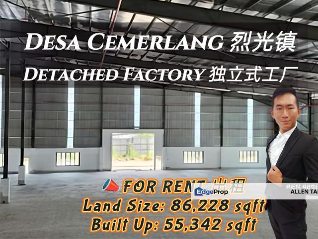 Warehouse for rent in Johor