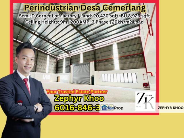 Warehouse for rent in Johor