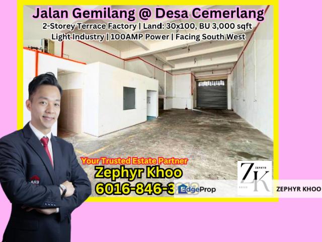 Warehouse for rent in Johor