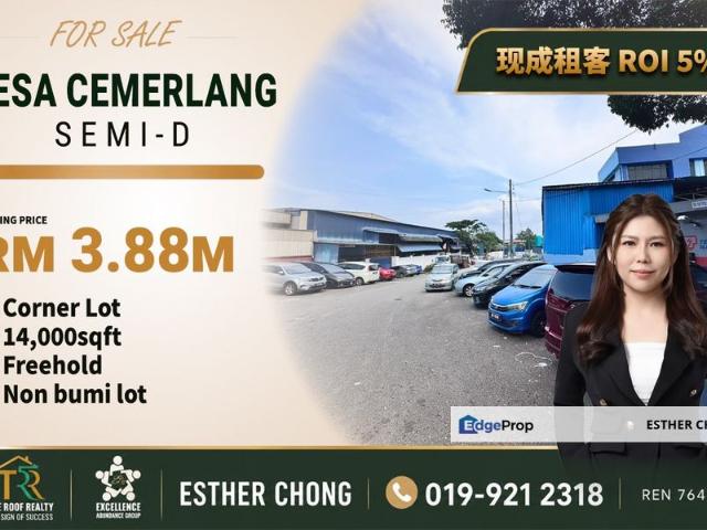Warehouse for sale in Johor
