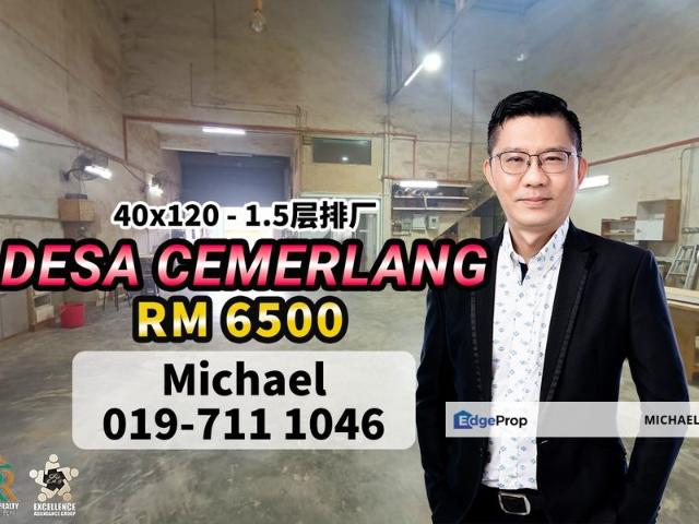 Warehouse for rent in Johor