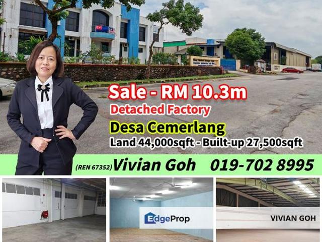 Warehouse for sale in Johor