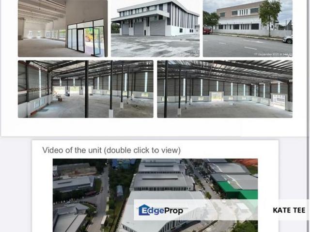 Warehouse for rent in Johor