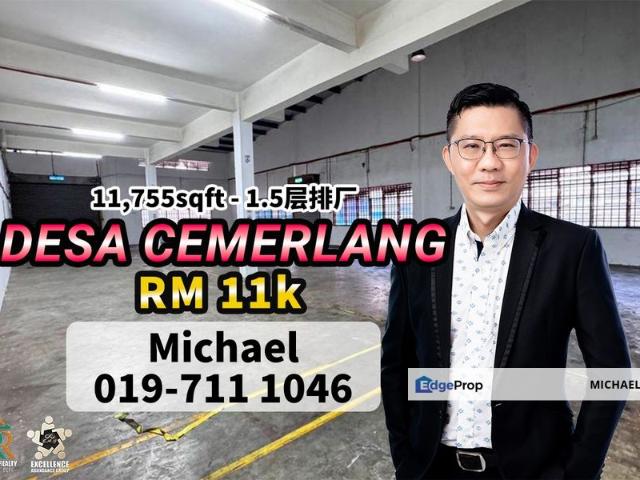 Warehouse for rent in Johor