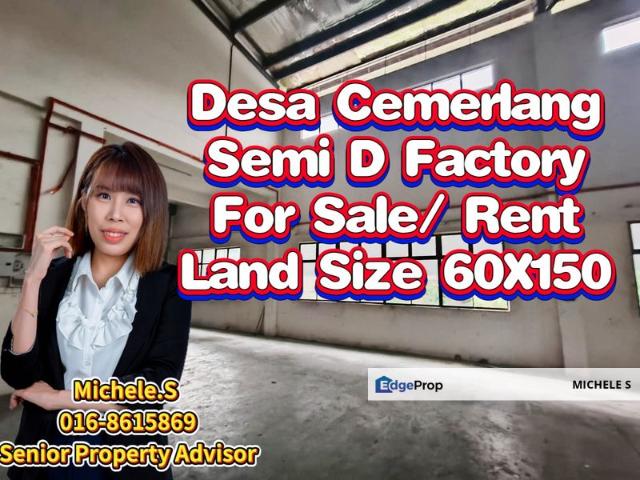 Warehouse for rent in Johor