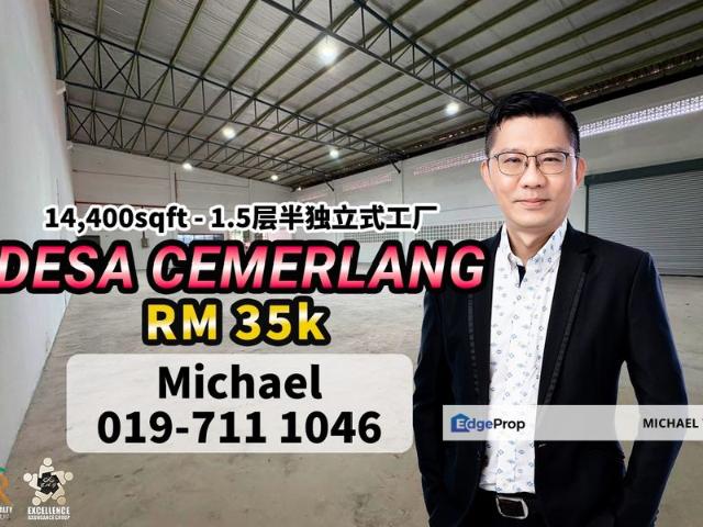 Warehouse for rent in Johor