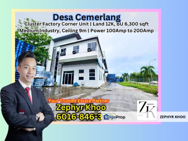 Warehouse for sale in Johor