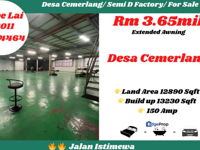 Warehouse for sale in Johor