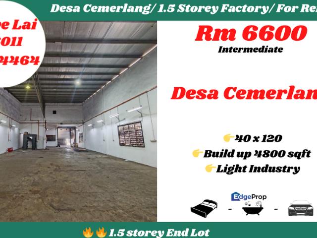 Warehouse for rent in Johor