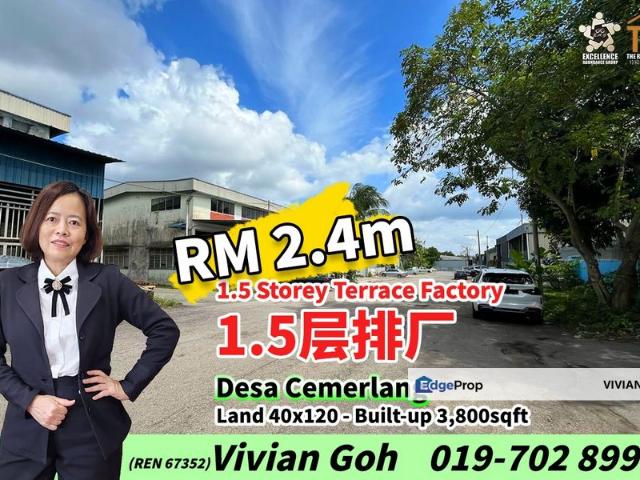 Warehouse for sale in Johor