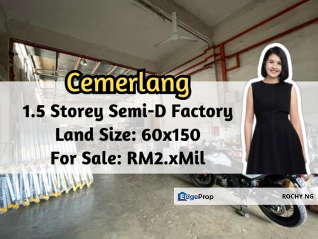 Warehouse for sale in Johor