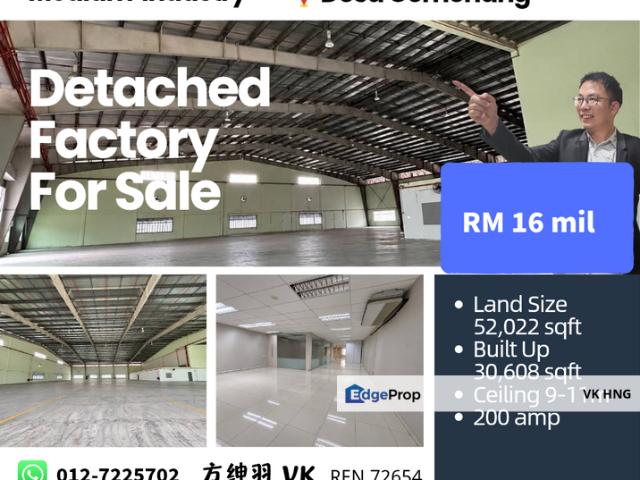 Warehouse for sale in Johor