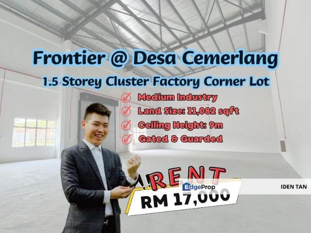 Warehouse for rent in Johor