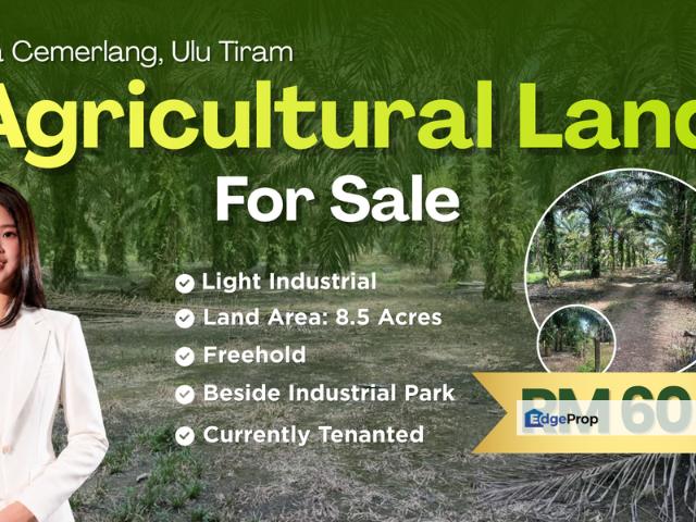 Warehouse for sale in Johor