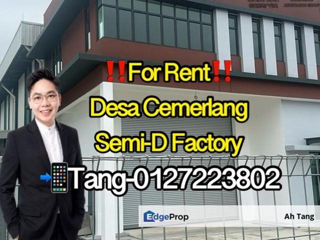 Warehouse for rent in Johor