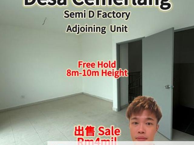 Warehouse for sale in Johor