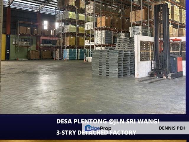 Warehouse for sale in Plentong, Johor