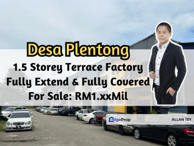 Warehouse for sale in Plentong, Johor