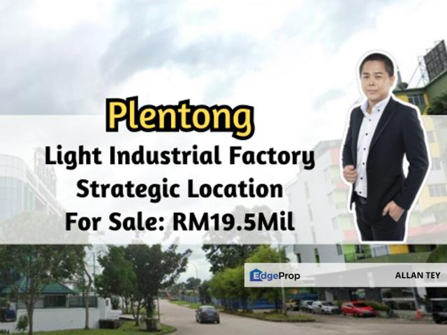 Warehouse for sale in Plentong, Johor