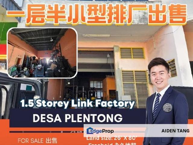 Warehouse for sale in Plentong, Johor