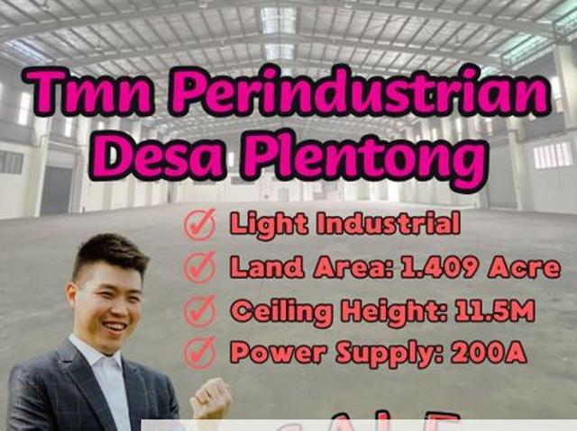 Warehouse for sale in Masai, Johor Bahru