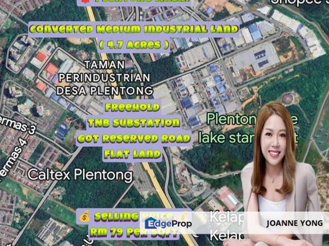 Warehouse for sale in Plentong, Johor