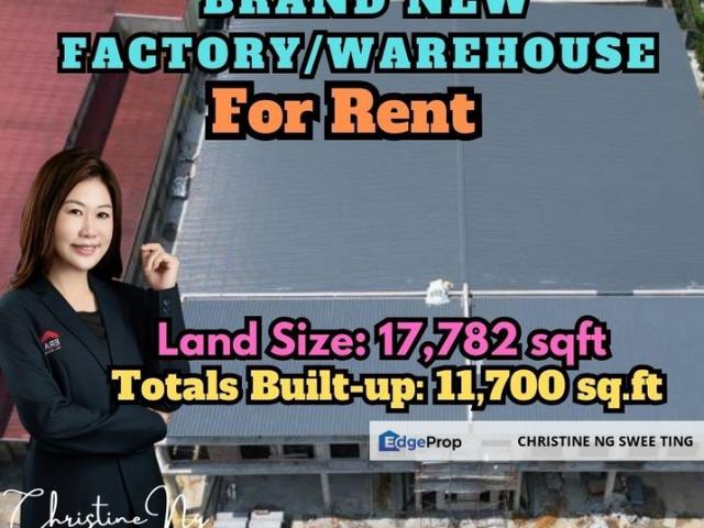 Warehouse for rent in Plentong, Johor